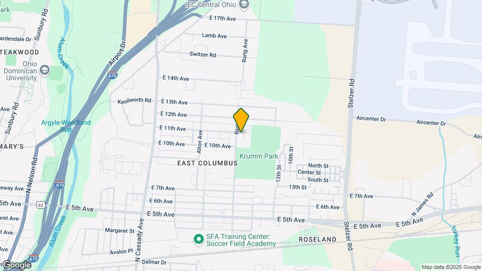 918 Rarig Ave, Unit A Map and Location Details