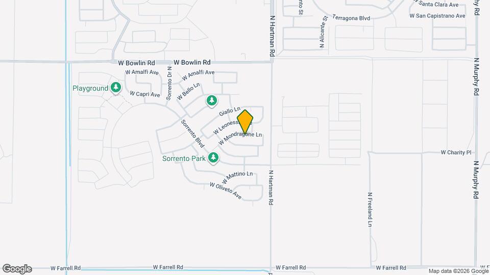 36907 W Mondragone Ln Map and Location Details