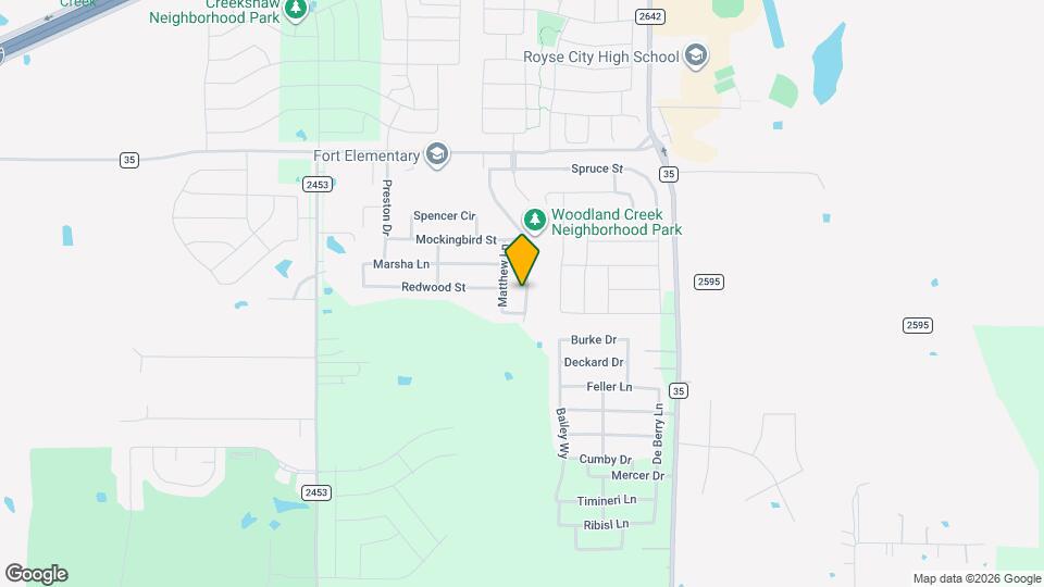 917 Orchid Blvd Map and Location Details