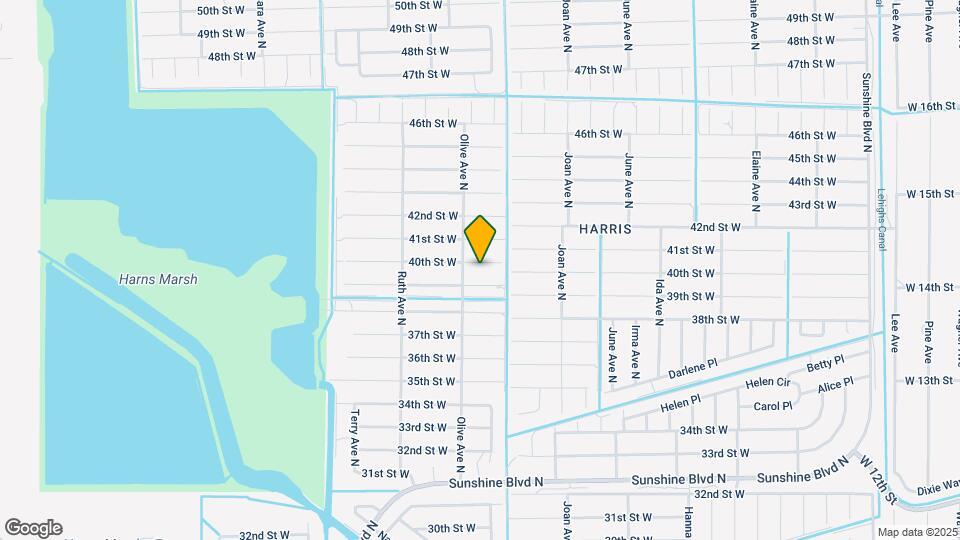 3109 40th St W Map and Location Details