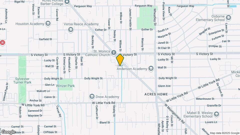 7502 Sandle St Map and Location Details