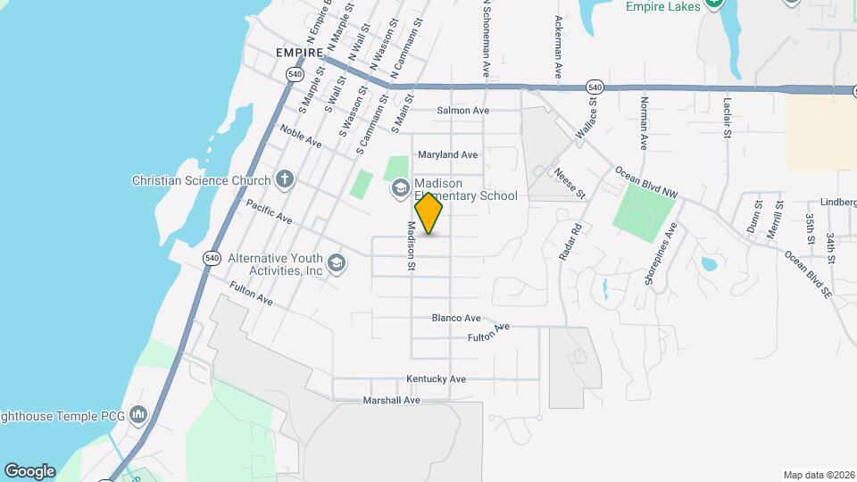 955 Garfield Ave Map and Location Details