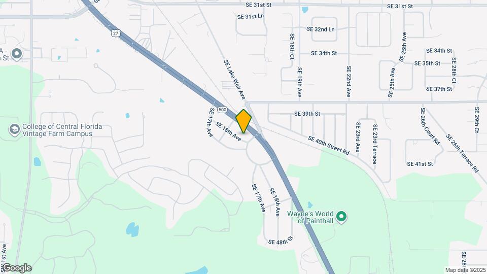 3961 SE 18th Ave, Unit D Mapa y Detalles de la Ubicación