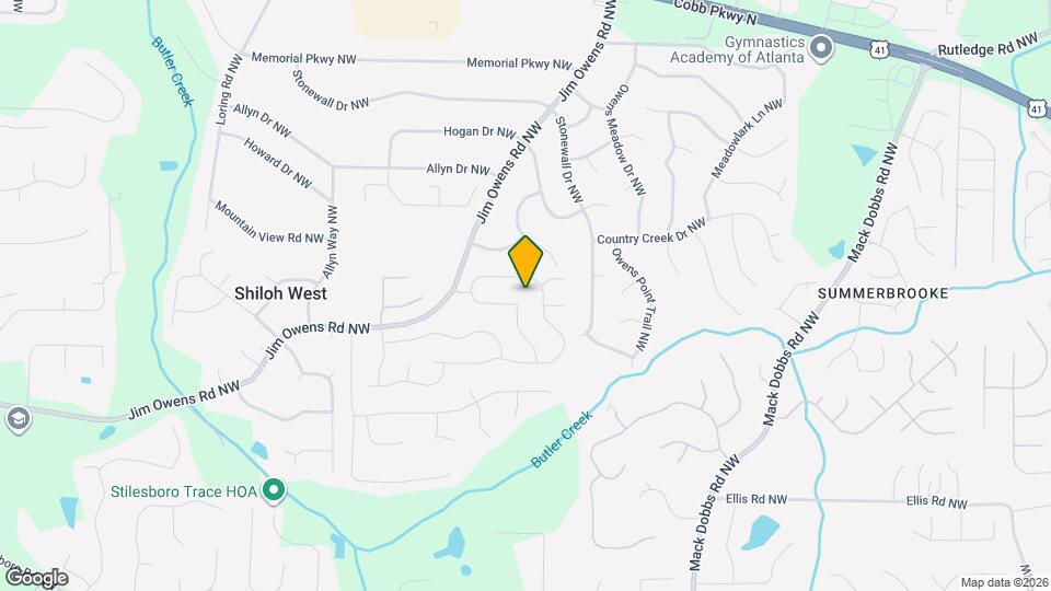 2660 Marleigh Farm Rd NW Map and Location Details