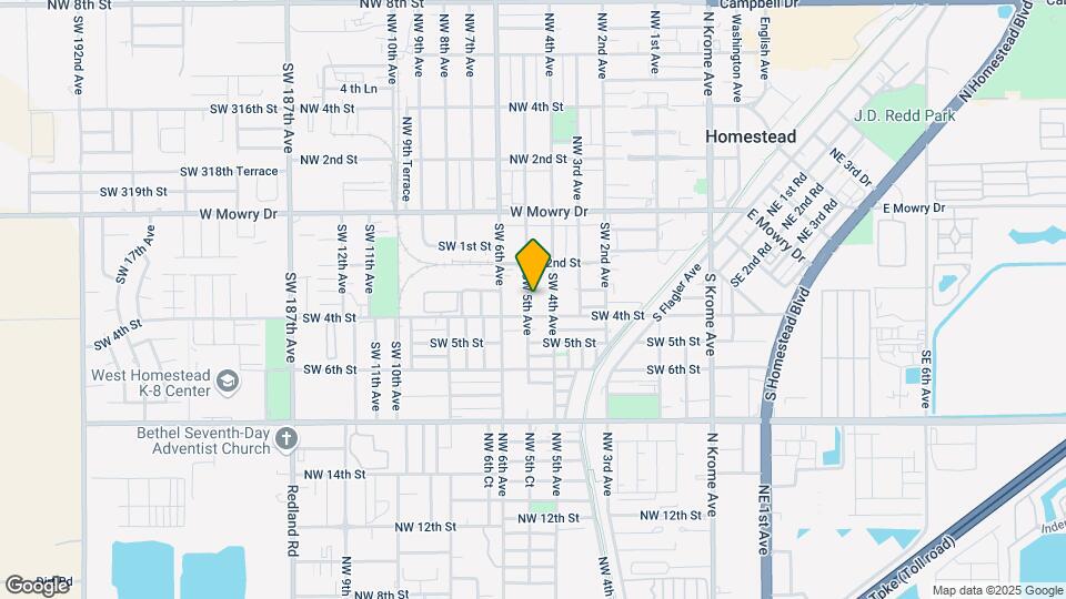 317 SW 5th Ave Mapa y Detalles de la Ubicación