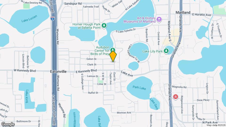 210 N East St Map and Location Details