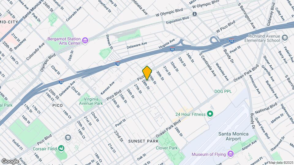 2257 28th St Map and Location Details