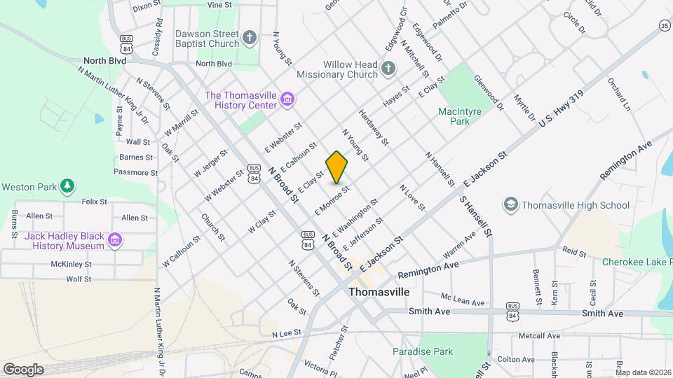 209 E Monroe St Map and Location Details