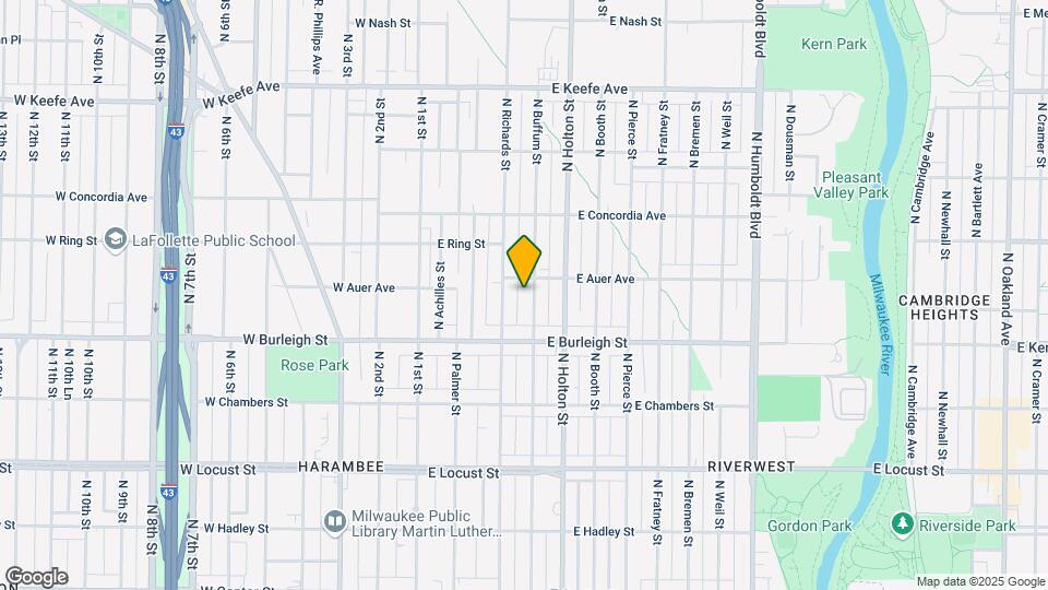 3157 N Buffum St Mapa y Detalles de la Ubicación