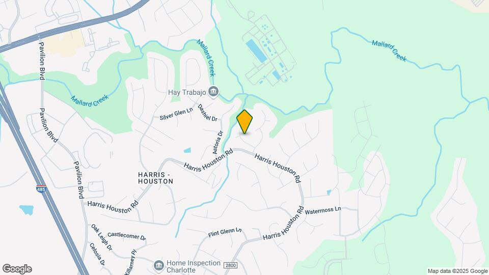 3124 Harris Mill Ln Map and Location Details