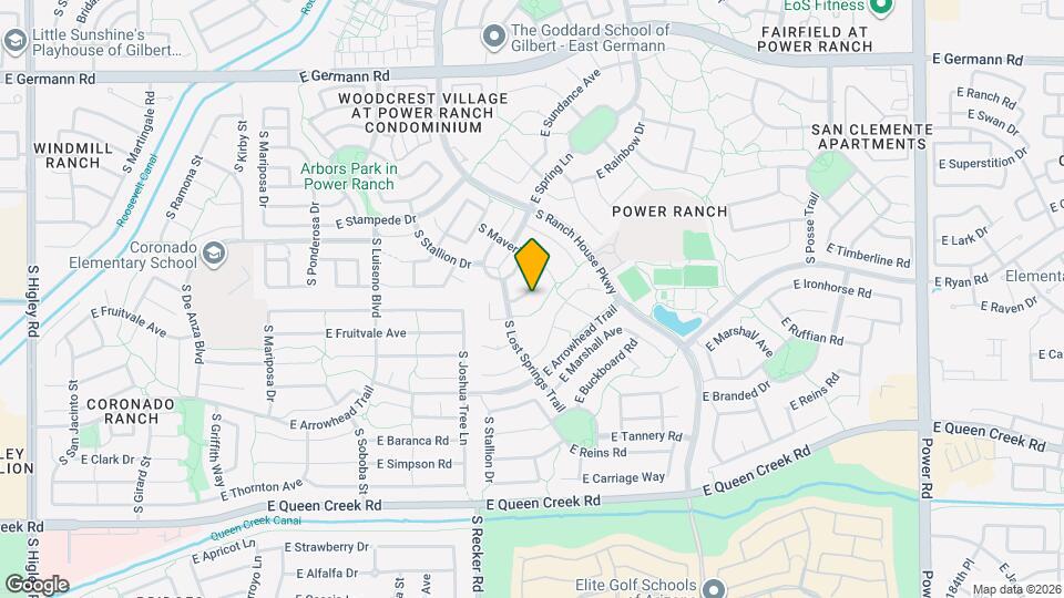4099 E Rustler Way Map and Location Details
