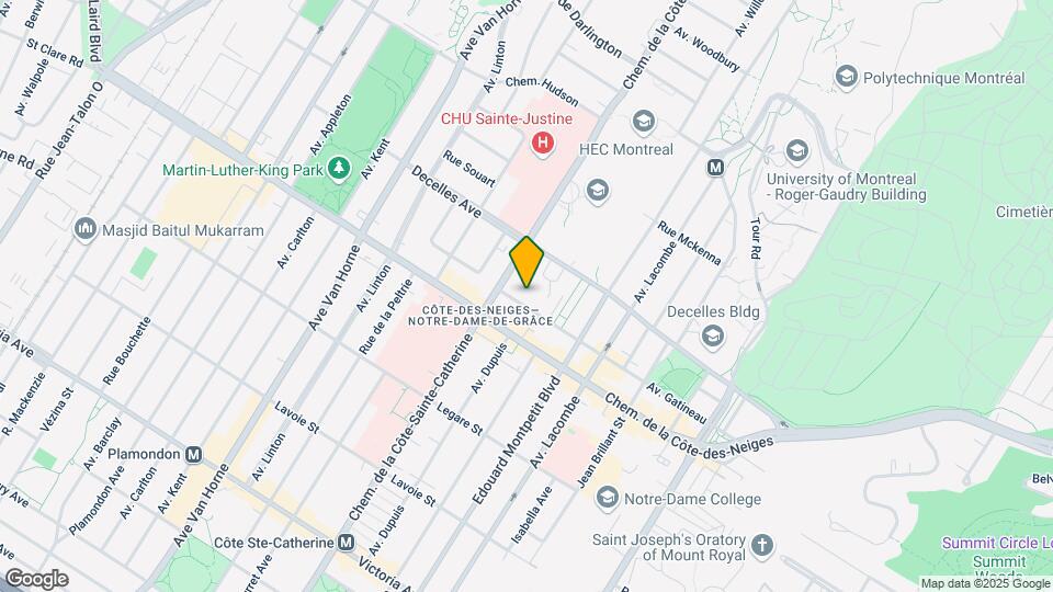 5639 Gatineau Av Map and Location Details