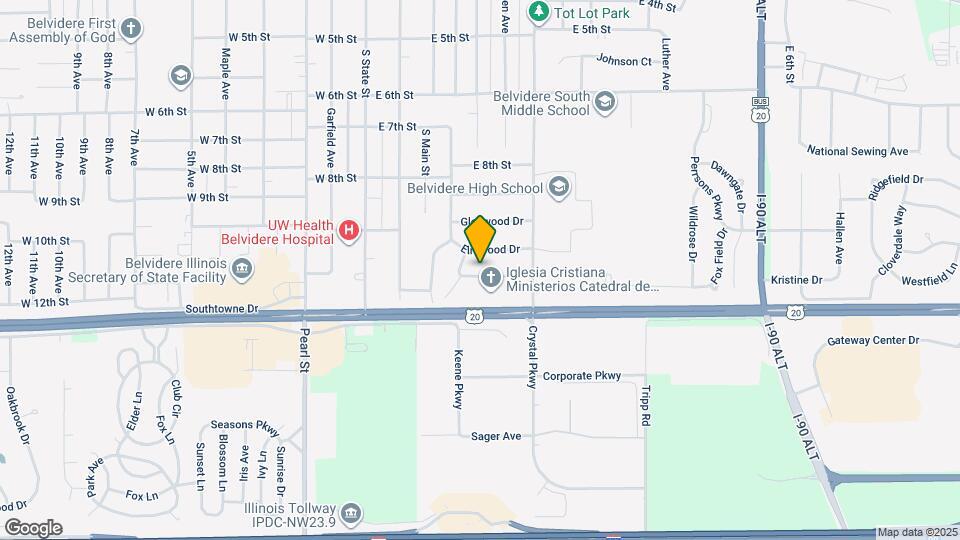 520 Bellwood Dr Map and Location Details