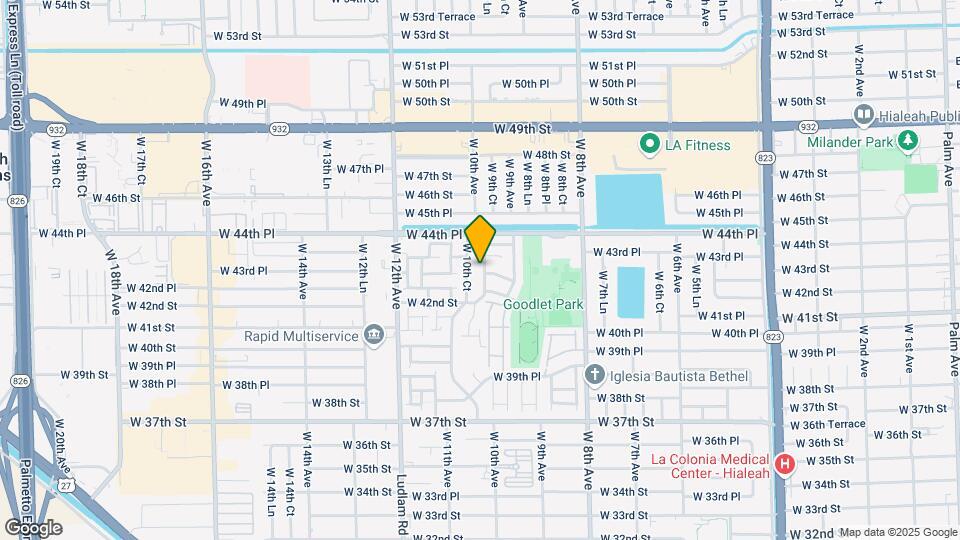 4316 W 10th Ave Map and Location Details