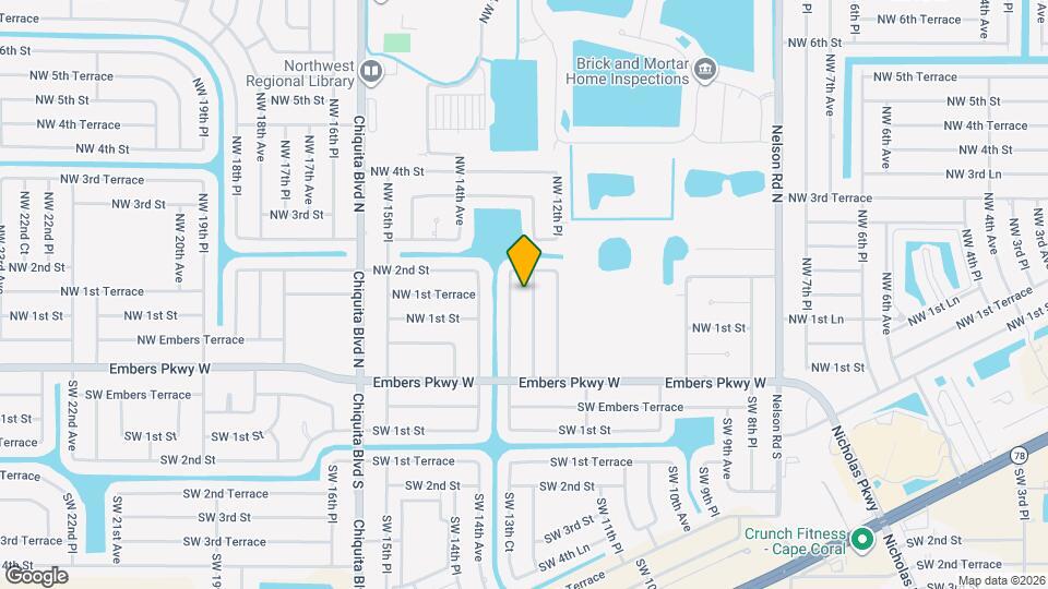 114 NW 13th Ave Map and Location Details