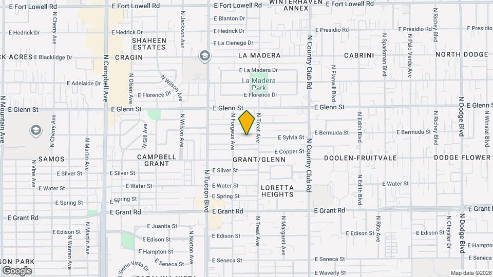 2702 E Sylvia St Map and Location Details