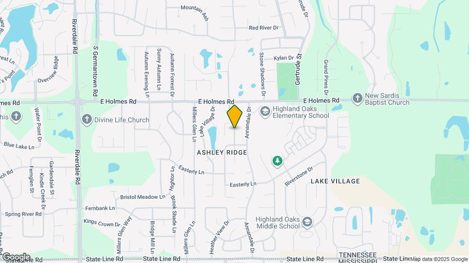 5299 Bradley Ridge Ln Map and Location Details