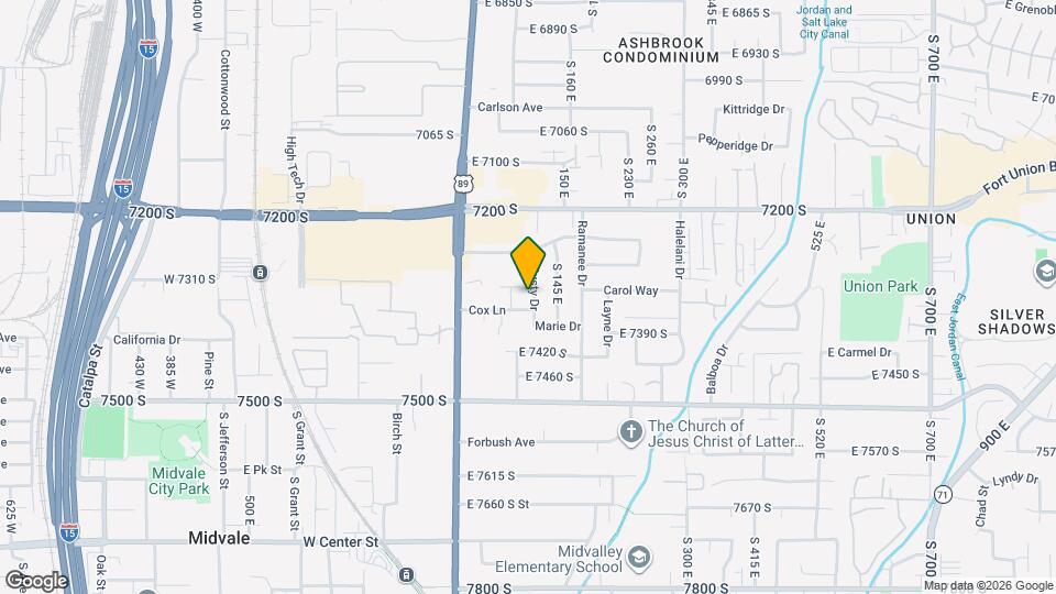 7338 Rusty Dr Map and Location Details