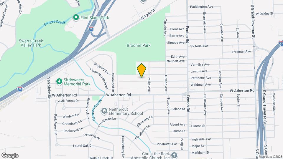 1426 Pettibone Ave Map and Location Details