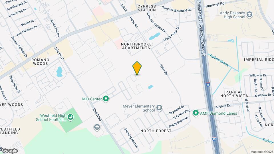 16614 Hodgefield Ln Map and Location Details