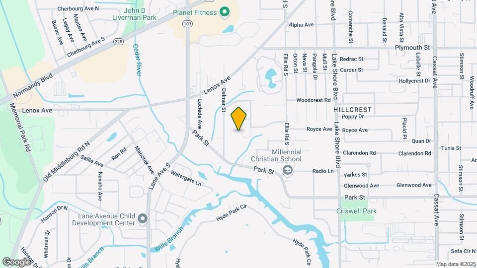 1449 Ellis Trace Dr W Map and Location Details
