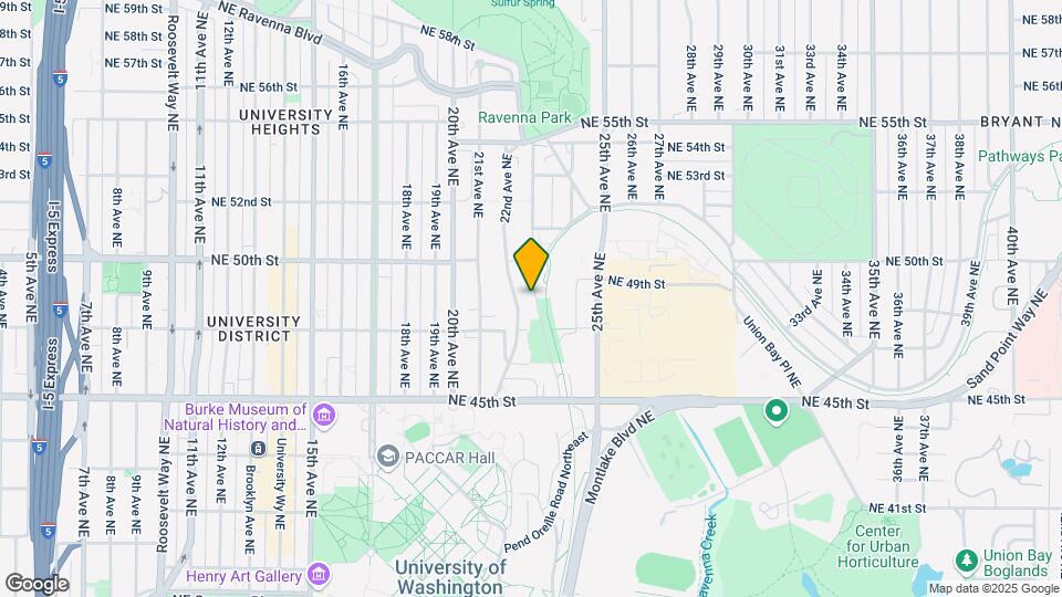 4727 NE Ravenna Ave Map and Location Details