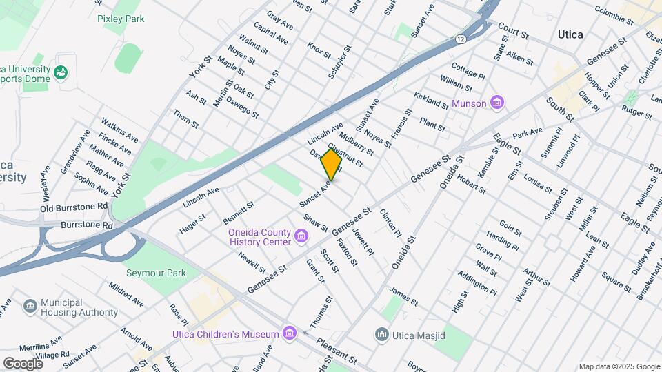 1513 Sunset Ave Mapa y Detalles de la Ubicación