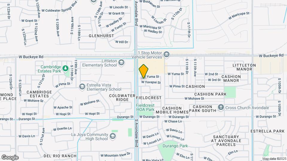 11430 W Yavapai St Map and Location Details