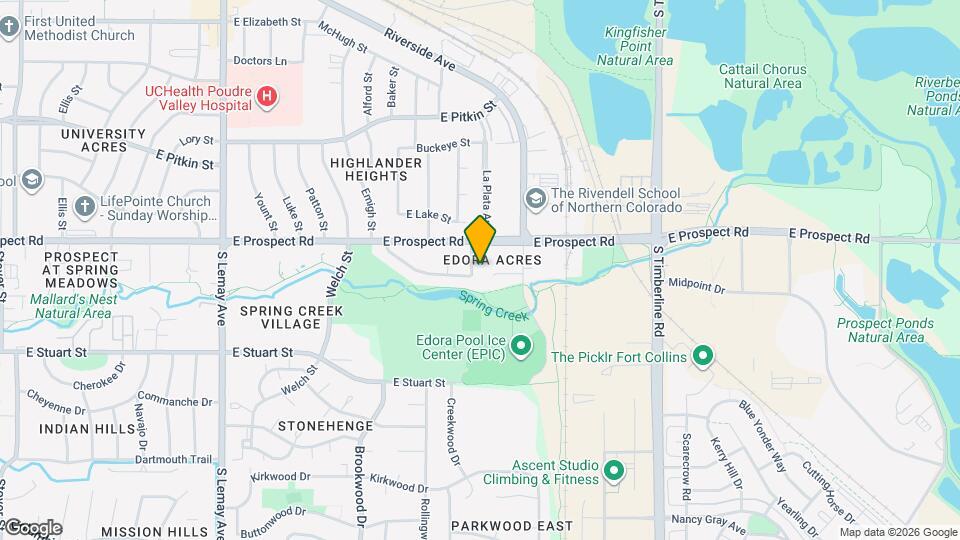 1618 Edora Rd Map and Location Details