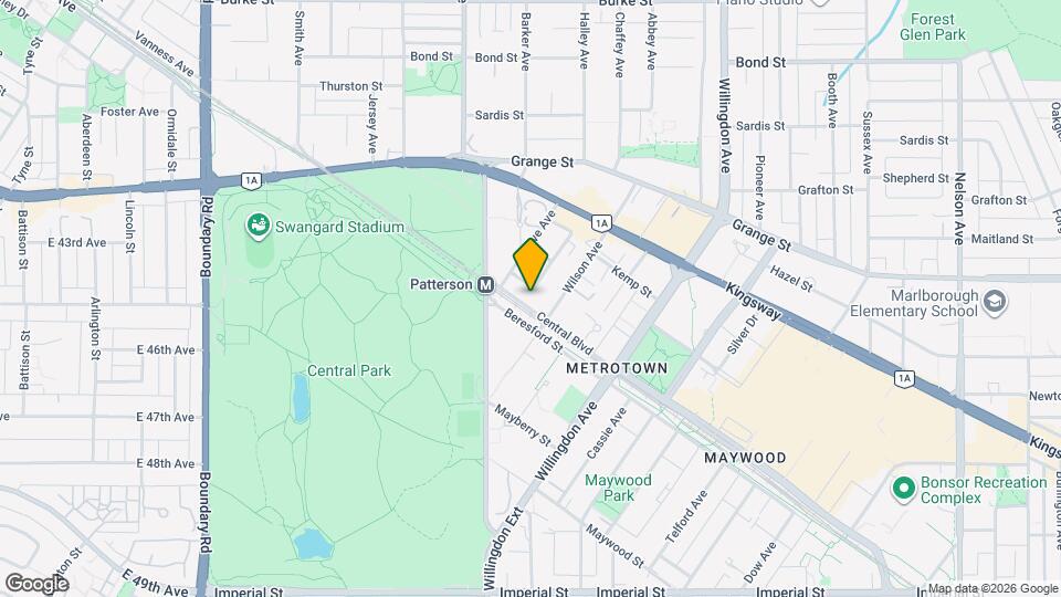 6075 Wilson Ave Map and Location Details