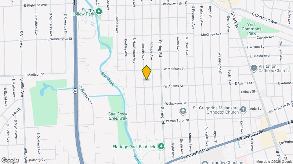 811 Fairfield Ave Mapa y Detalles de la Ubicación