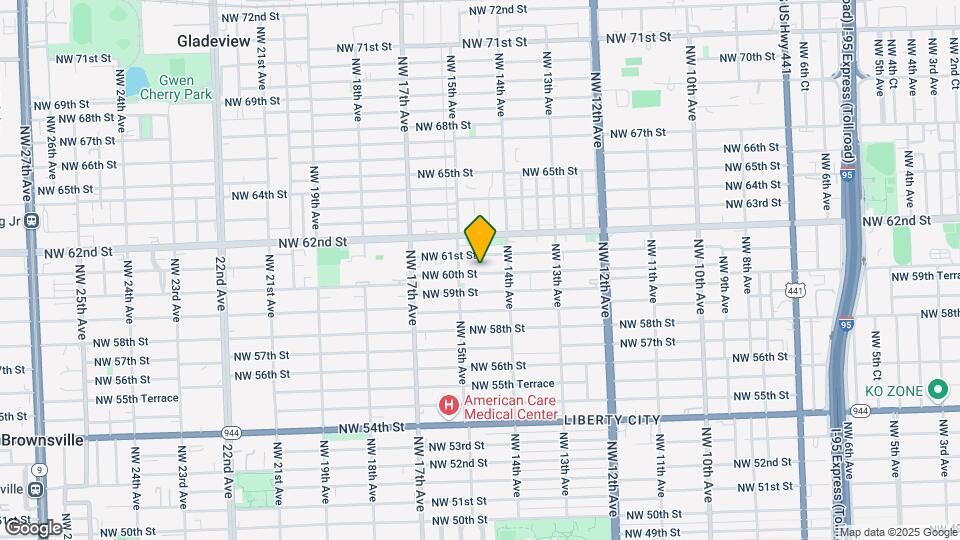 1459 NW 60th St Map and Location Details