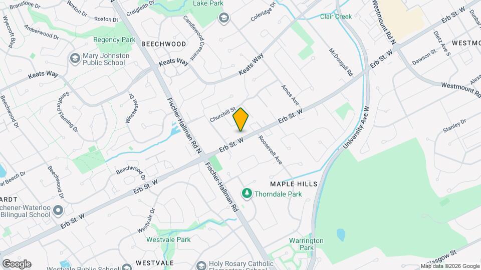 384 Erb St. W, Unit 306 Map and Location Details