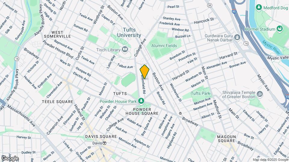 57 Bromfield Rd, Unit 2 Map and Location Details