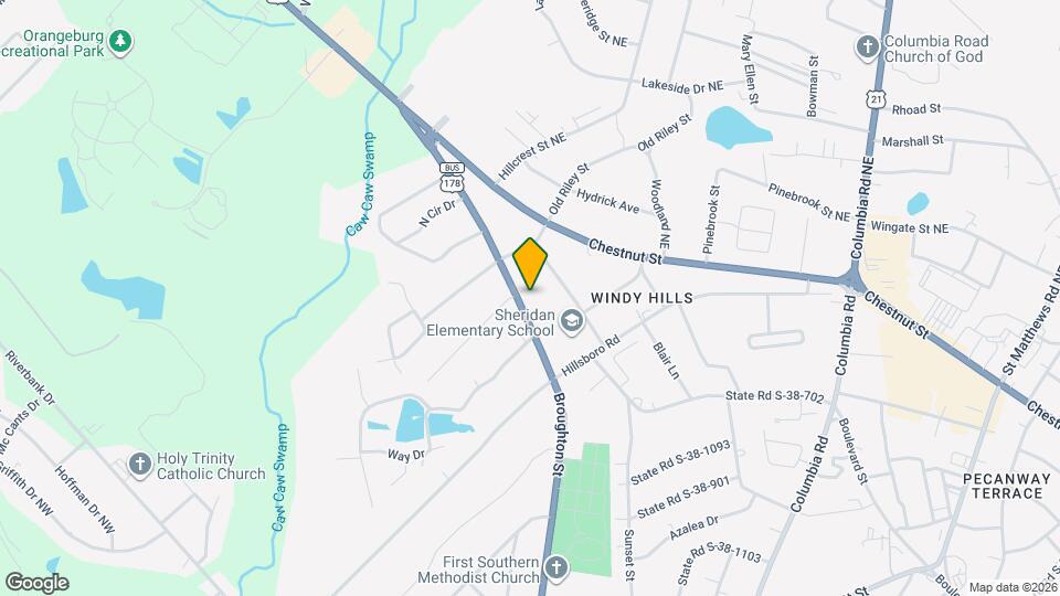 3040 Broughton St Map and Location Details