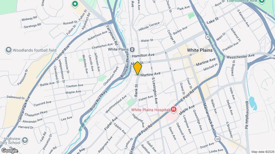 Bank Street Commons Apartments Map and Location Details