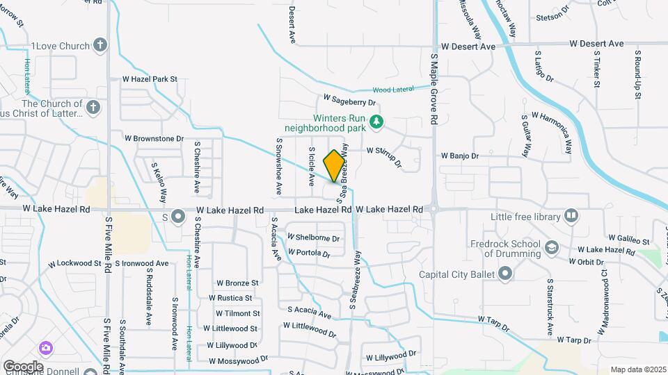 6151 S Sea Breeze Way, Unit 101 Map and Location Details
