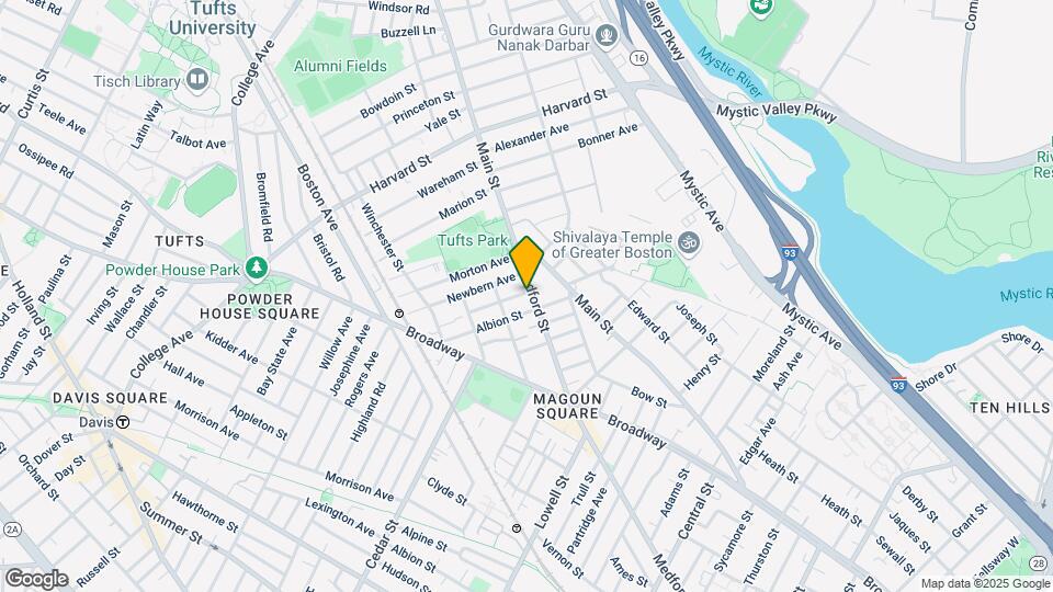 39 Medford St, Unit 2 Map and Location Details