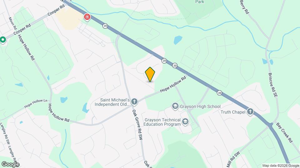 3093 Turkey Oak Trail Map and Location Details