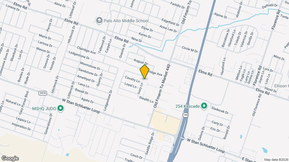 4200 Ivory Ln Map and Location Details