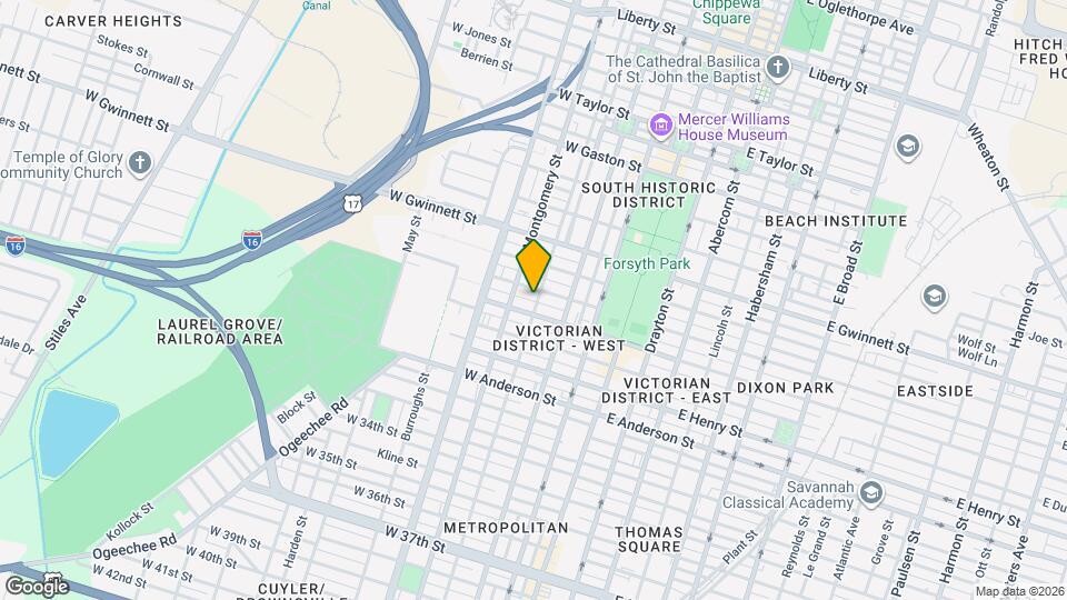 305 W Waldburg St Map and Location Details