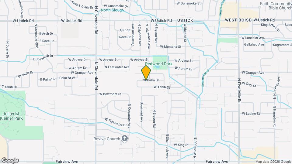 11637 W Palm Dr Mapa y Detalles de la Ubicación