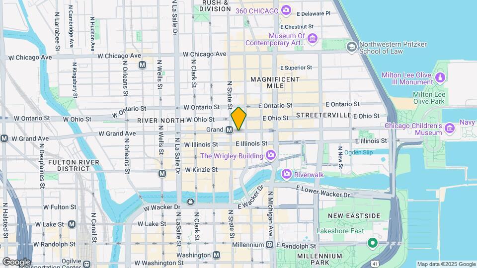 515 N State St, Unit 2308 Map and Location Details