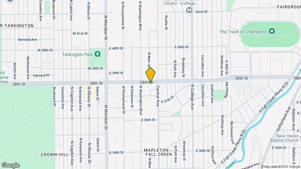 401-403 E 38th St Map and Location Details