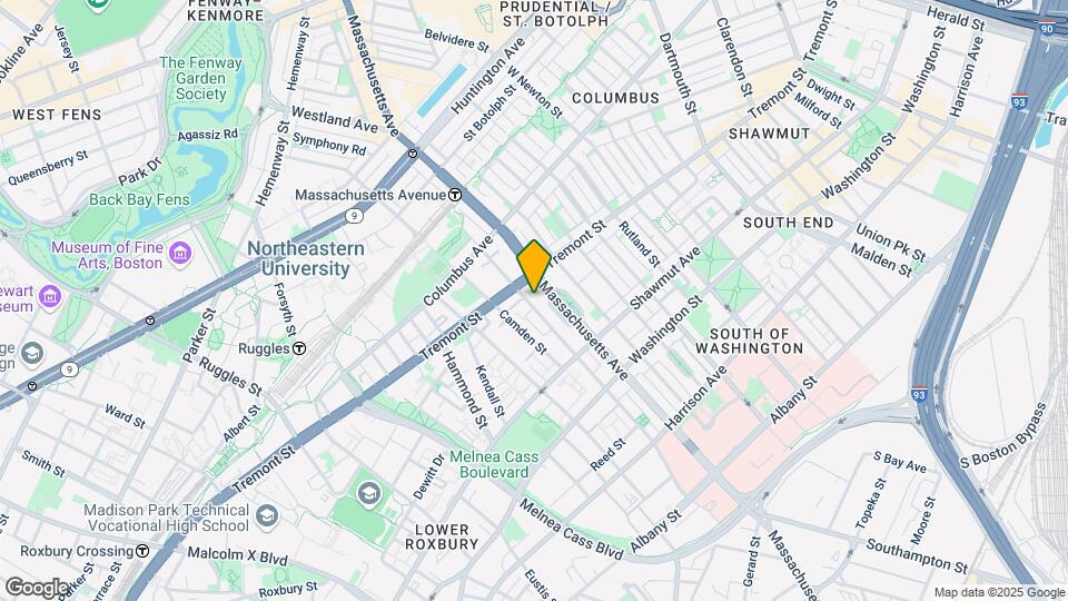 225 Northampton St Mapa y Detalles de la Ubicación