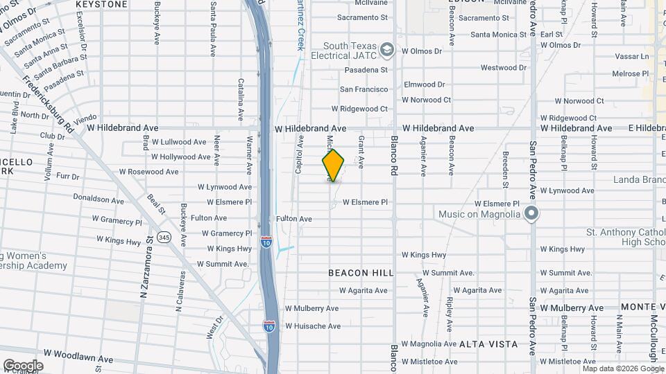 1042 W Lynwood Ave, Unit 2 Map and Location Details