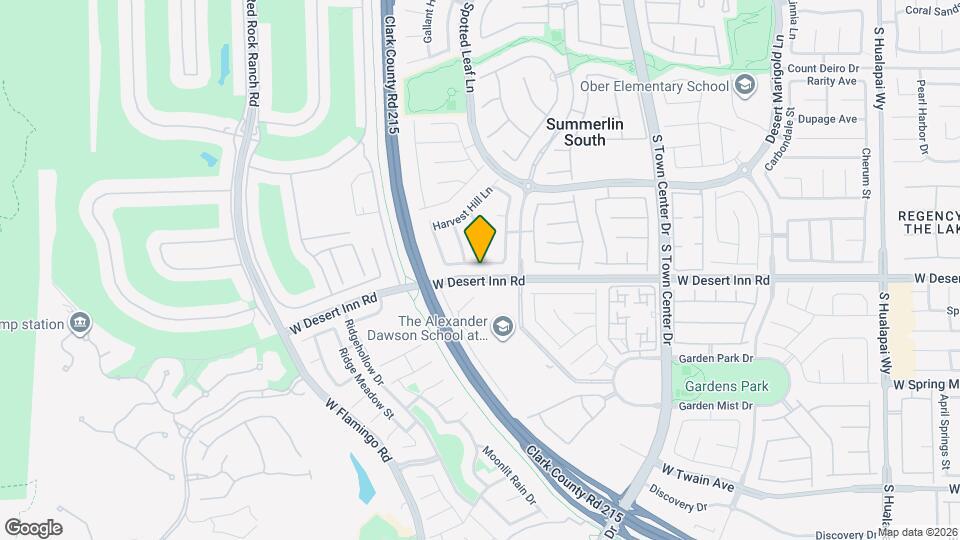 10959 Pumpkin Ridge Ave Map and Location Details