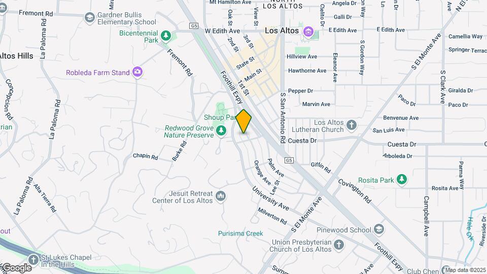 490 Orange Ave Map and Location Details