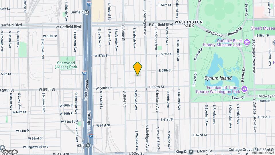 5823 S Wabash Ave, Unit 2 Map and Location Details