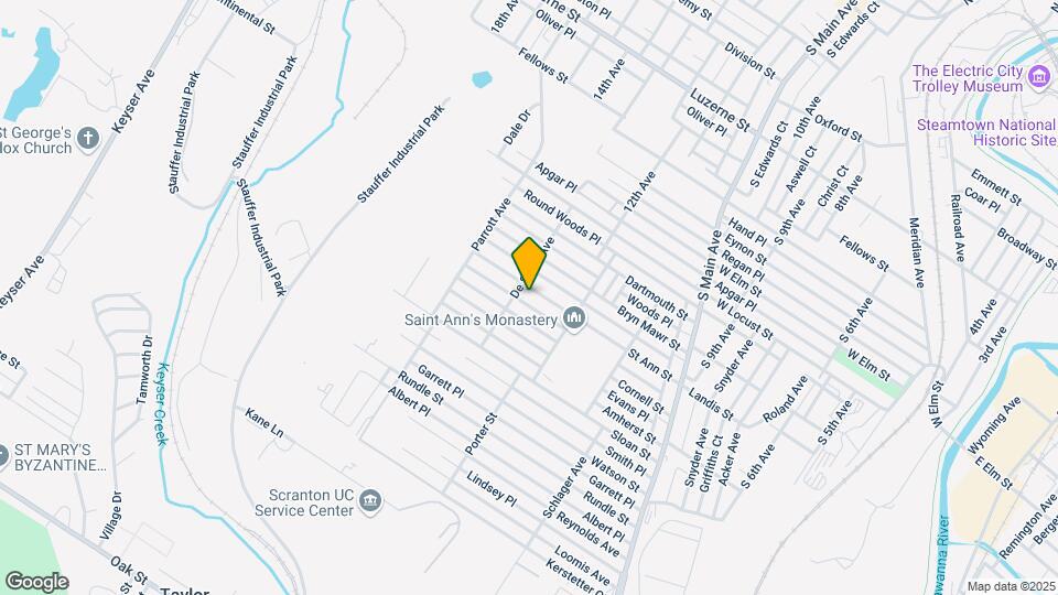 1345 Saint Ann St Map and Location Details